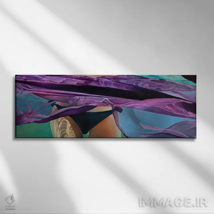 تابلو زیر هزاران صورت فلکی اثر جوزپ مونکادا - نمای روبهرو روی دیوار