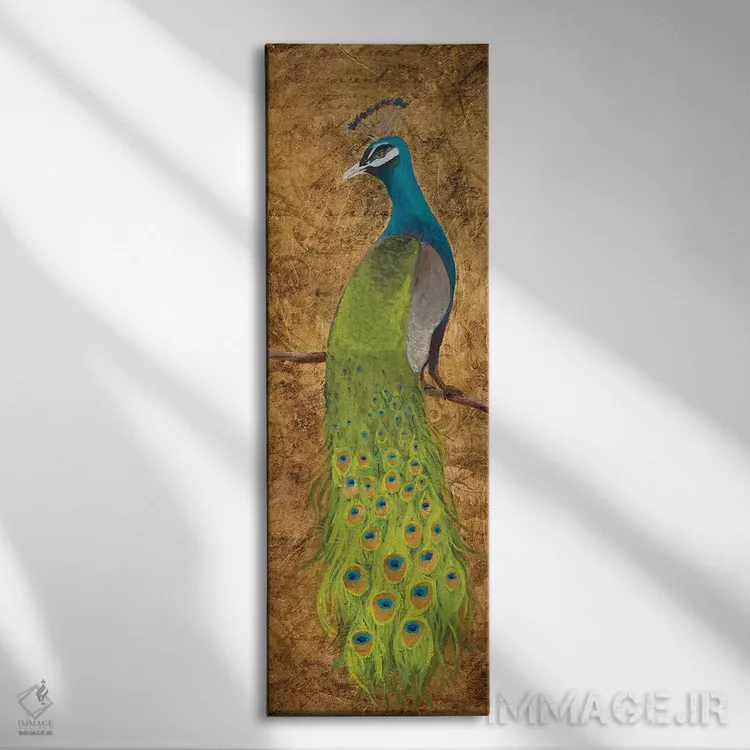 تابلو طاووسها اول اثر جوزفینا - نمای روبهرو روی دیوار