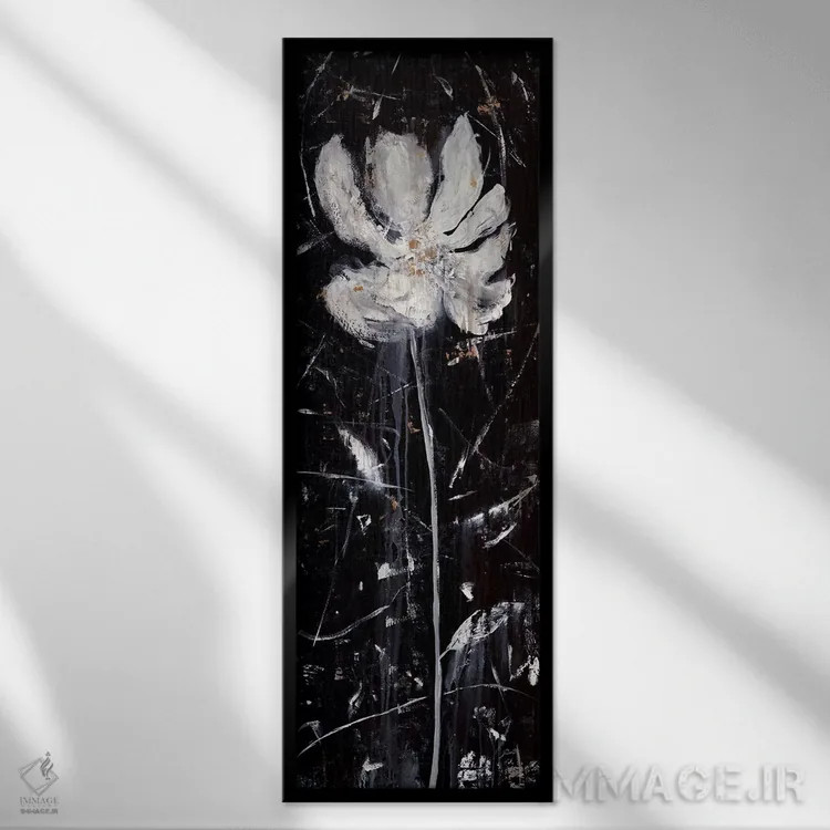 تابلو تاب سایه ۱ اثر جولیان اسپنسر - نمای قابدار مشکی