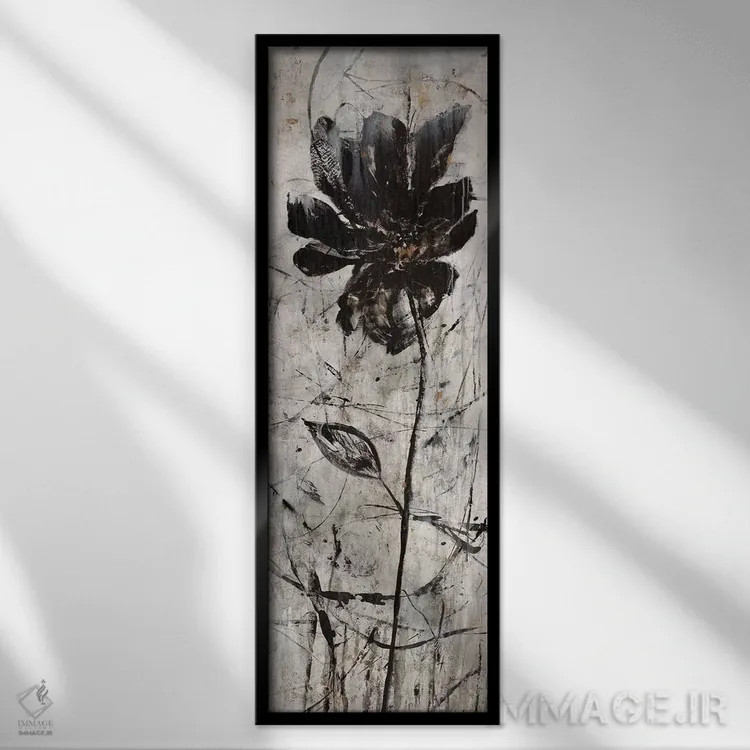 تابلو تاب سایه ۲ اثر جولیان اسپنسر - نمای قابدار مشکی