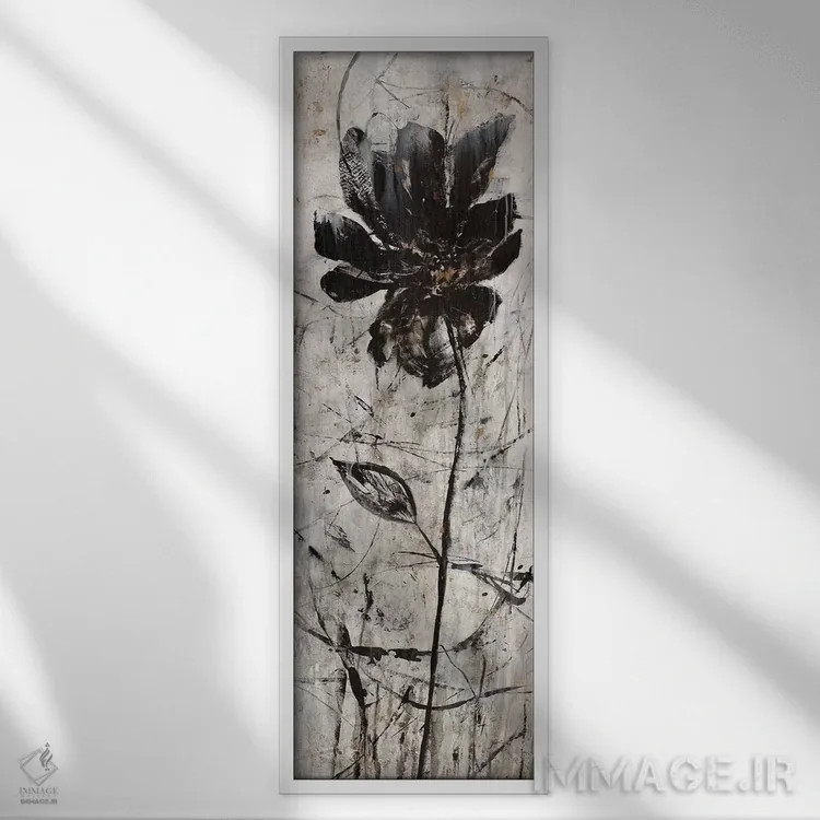 تابلو تاب سایه ۲ اثر جولیان اسپنسر - نمای قابدار سفید