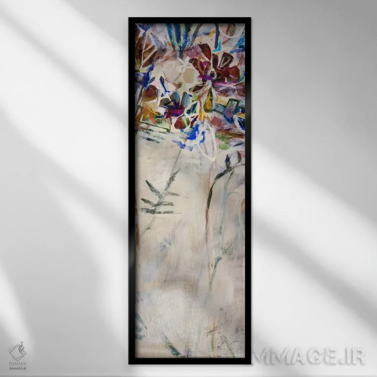 تابلو برگ زنجبیل I اثر جولیان اسپنسر - نمای قابدار مشکی