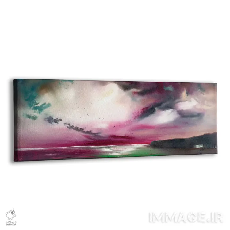 تابلو کنار آب ساکن (آرام) اثر جولی ان اسکات - نمای پرسپکتیو محصول