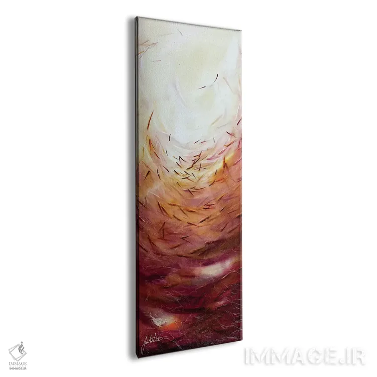 تابلو موجهای صلح ۱ اثر جولی ان اسکات - نمای پرسپکتیو محصول