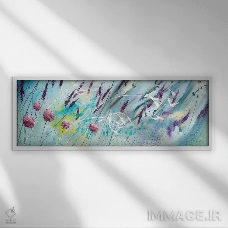 تابلو ناامید نشو اثر جولی ان اسکات - نمای قابدار سفید