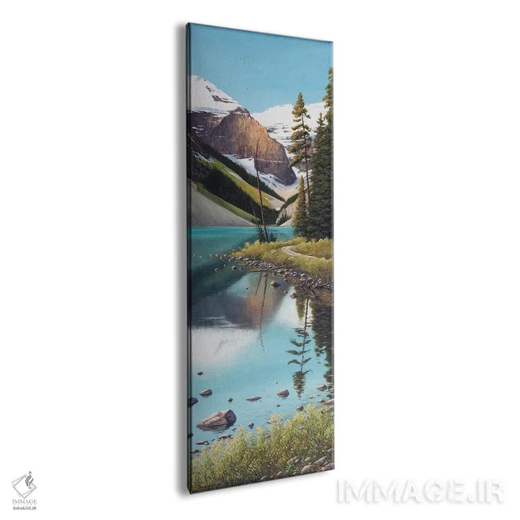 تابلو هنگام قدمزدن در مسیر اثر جیک وندنبرینگک - نمای پرسپکتیو محصول