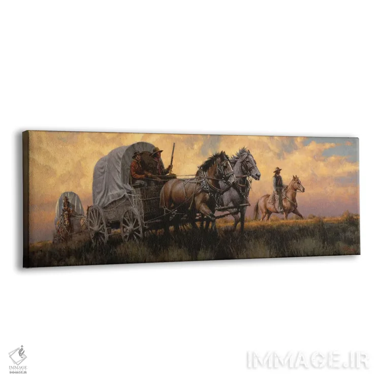 تابلو هفتصد مایل دورتر از سنتلوئیس (ایالات متحده) اثر جو ولاسکز - نمای پرسپکتیو محصول