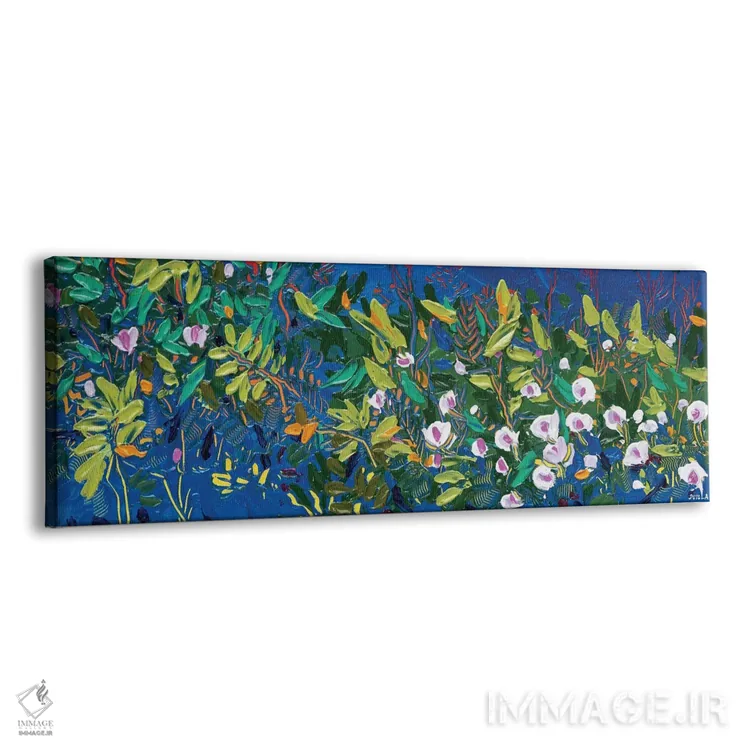 تابلو باغ نیمهشب اثر جوزف ویلانوا - نمای پرسپکتیو محصول