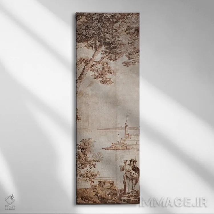 تابلو سبک ایتالیایی I اثر جکی ون توبل - نمای روبهرو روی دیوار