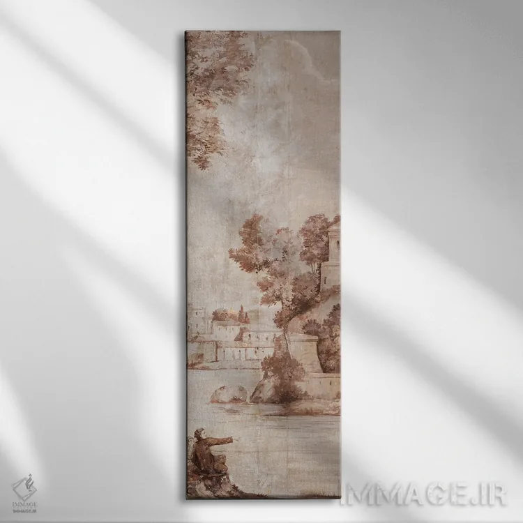 تابلو سبک ایتالیایی II اثر جکی ون توبل - نمای روبهرو روی دیوار