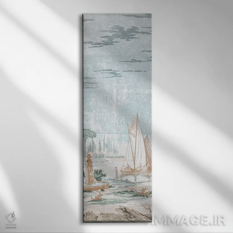 تابلو پانل منظرهای II اثر جکی ون توبل - نمای روبهرو روی دیوار