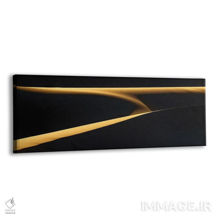 تابلو آفریقا، ارگ شبی، مراکش. تضاد تپههای شنی بیابان اثر جینز گالری (گالری هنری/عکس) - نمای پرسپکتیو محصول