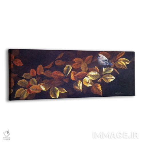 تابلو طلای پاییزی اثر جرمی پاول - نمای پرسپکتیو محصول