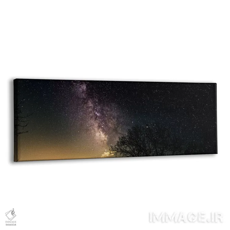 تابلو راه شیری I (کهکشان راه شیری) اثر سارا کدلسک - نمای پرسپکتیو محصول
