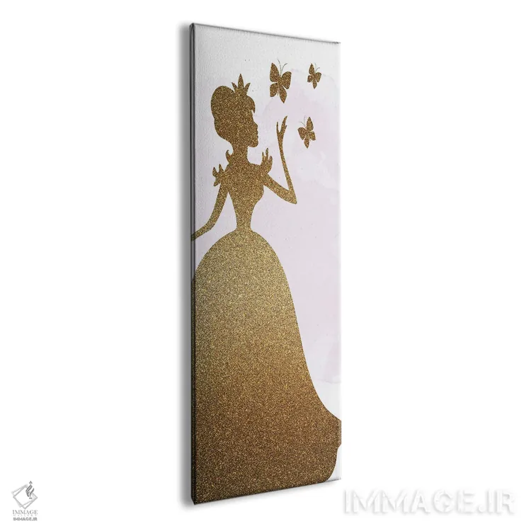 تابلو یک شاهزاده خانم I اثر کیمبرلی آلن - نمای پرسپکتیو محصول