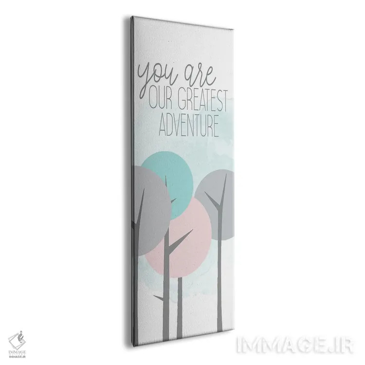 تابلو چشمهای درخشان I اثر کیمبرلی آلن - نمای پرسپکتیو محصول