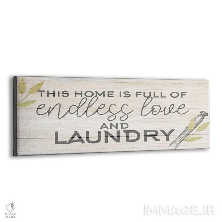 تابلو رختشویی بیپایان اثر کیمبرلی آلن - نمای پرسپکتیو محصول