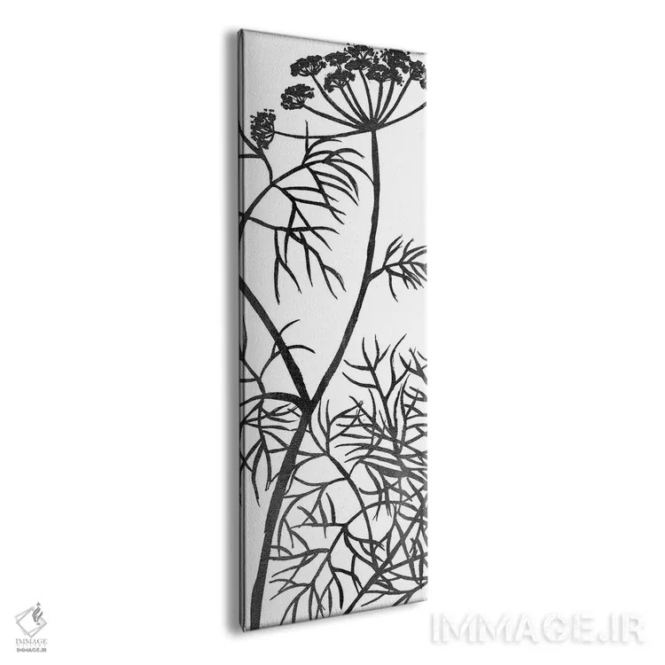 تابلو پنل گیاهی (شماره ۳) اثر کیمبرلی آلن - نمای پرسپکتیو محصول