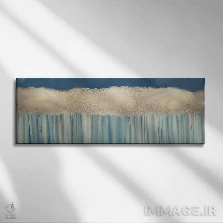 تابلو طلای جنگل نسخه ۲ اثر کیمبرلی آلن - نمای روبهرو روی دیوار