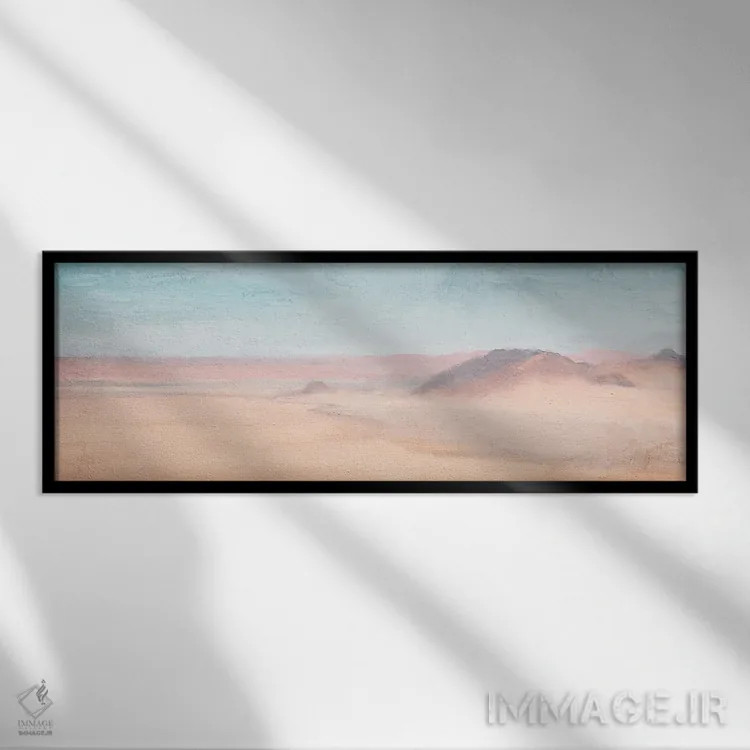 تابلو کویر پانورامیک (گسترده) اثر کیمبرلی آلن - نمای قابدار مشکی