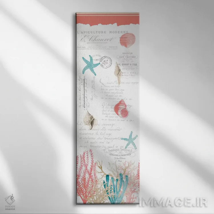 تابلو خلیج مرجانی اثر کیمبرلی آلن - نمای روبهرو روی دیوار