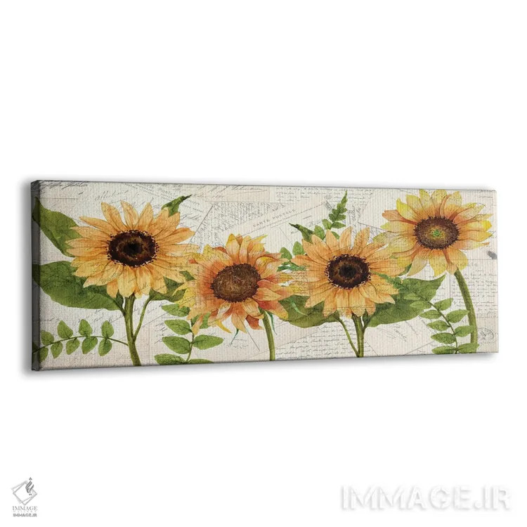 تابلو نامههای آفتابگردان اثر کیمبرلی آلن - نمای پرسپکتیو محصول