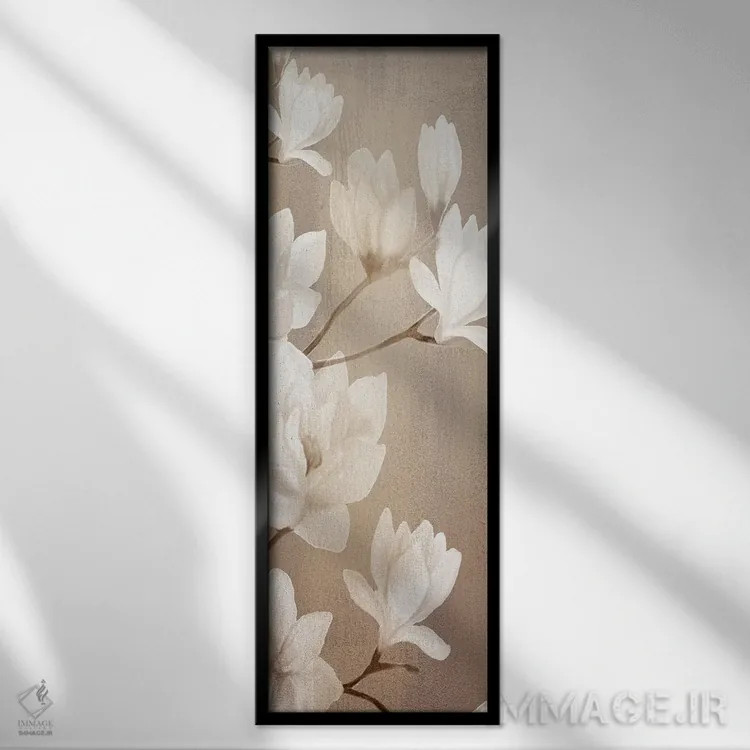 تابلو پنل ماگنولیا I اثر کیمبرلی آلن - نمای قابدار مشکی