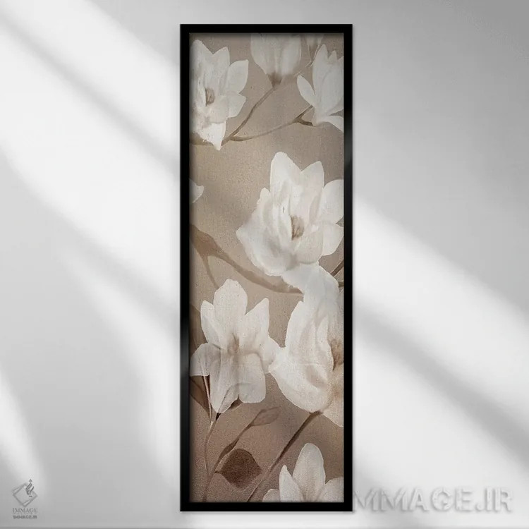تابلو پنل ماگنولیا II اثر کیمبرلی آلن - نمای قابدار مشکی