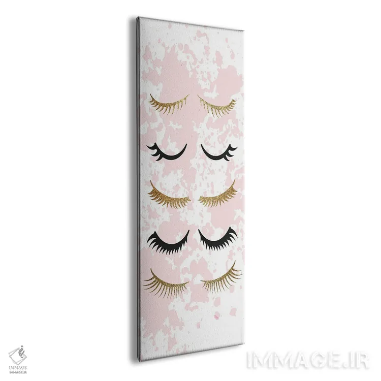 تابلو مژهها اثر کیمبرلی آلن - نمای پرسپکتیو محصول