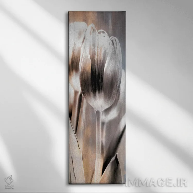 تابلو لاله I اثر کیمبرلی آلن - نمای روبهرو روی دیوار