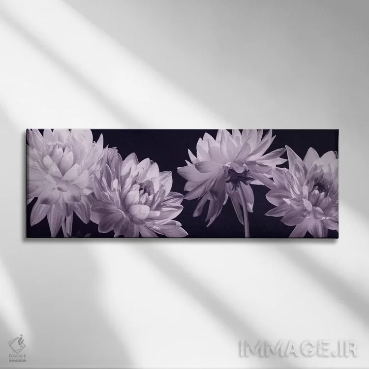 تابلو همه در یک صف اثر کارولین کلی - نمای روبهرو روی دیوار