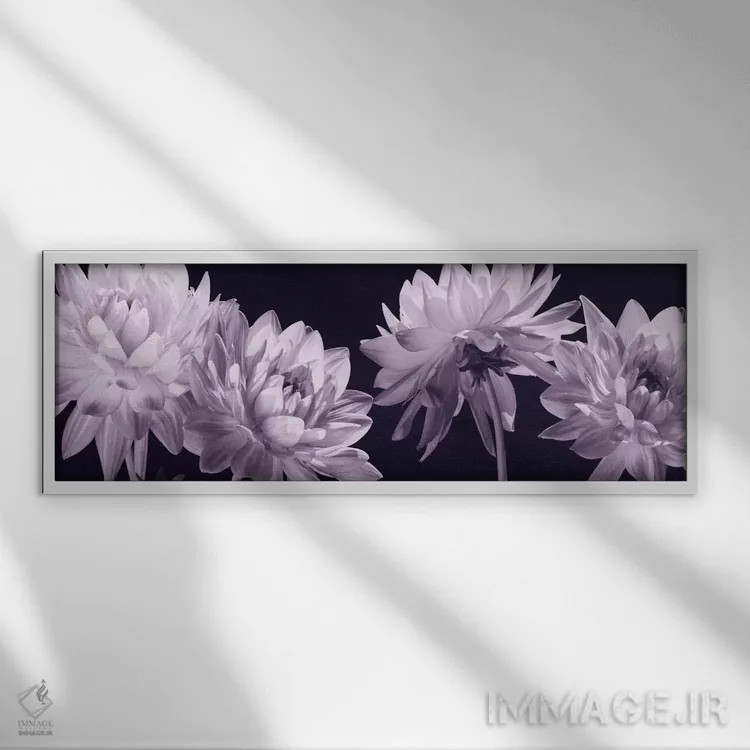 تابلو همه در یک صف اثر کارولین کلی - نمای قابدار سفید