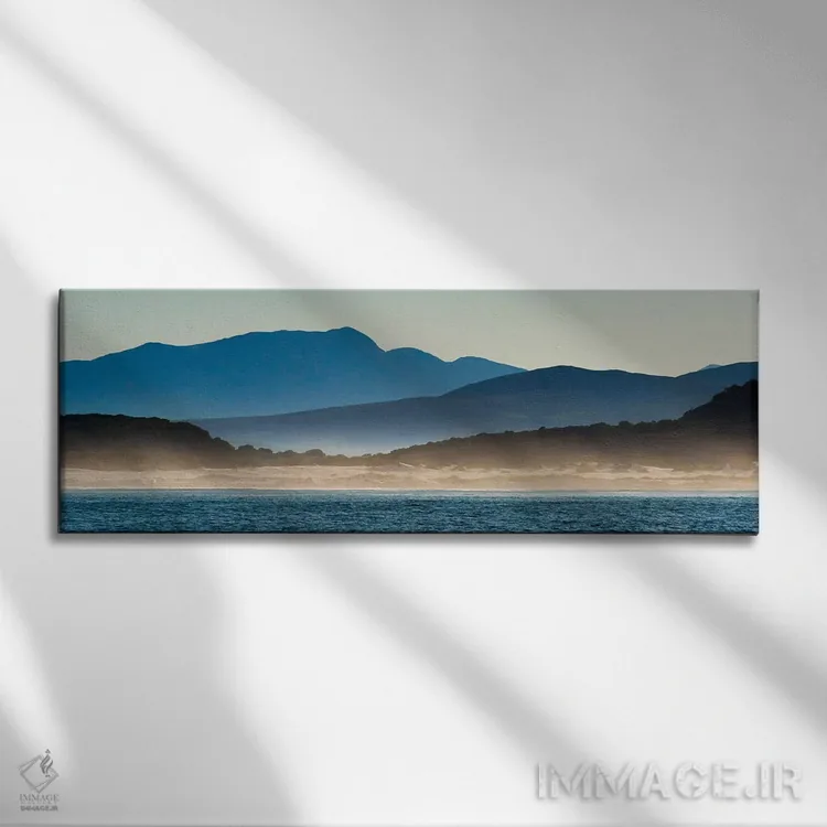 تابلو South Africa.,اقیانوس در خلیج ون دایک در طلوع آفتاب، استان کیپ غربی، آفریقای جنوبی اثر کرن سو - نمای روبهرو روی دیوار