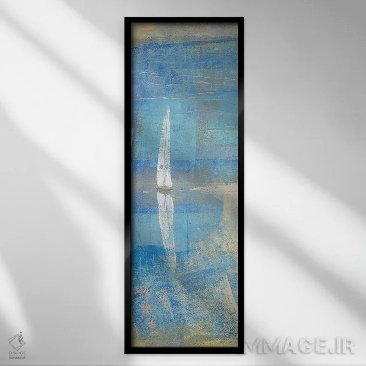 تابلو در دوردستها II اثر کینگزلی - نمای قابدار مشکی