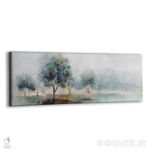 تابلو صبح زود در باغ اثر کارن هیل - نمای پرسپکتیو محصول