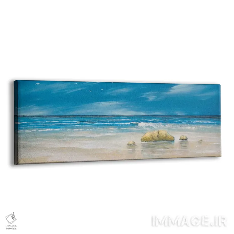تابلو در کنار ساحل اثر کینگزلی - نمای پرسپکتیو محصول