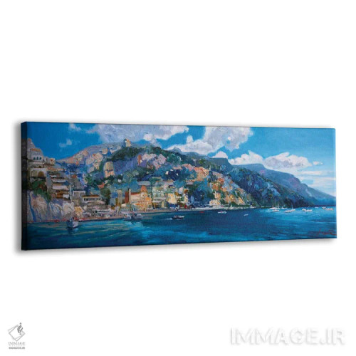 تابلو پوزیتانو (ایتالیا) اثر خانلار اسداللهیف - نمای پرسپکتیو محصول