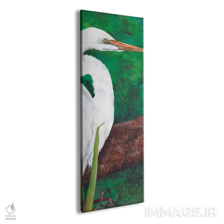 تابلو اگرت در حال نگاه کردن اثر هنر و طراحی KAK (استودیو هنری) - نمای پرسپکتیو محصول