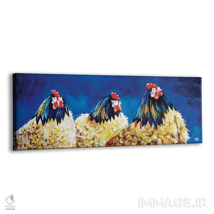 تابلو مهمانی شب مجردی (دخترانه) اثر کیم هاسکینز - نمای پرسپکتیو محصول