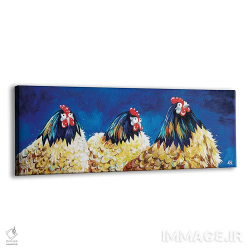 تابلو مهمانی شب مجردی (دخترانه) اثر کیم هاسکینز - نمای پرسپکتیو محصول