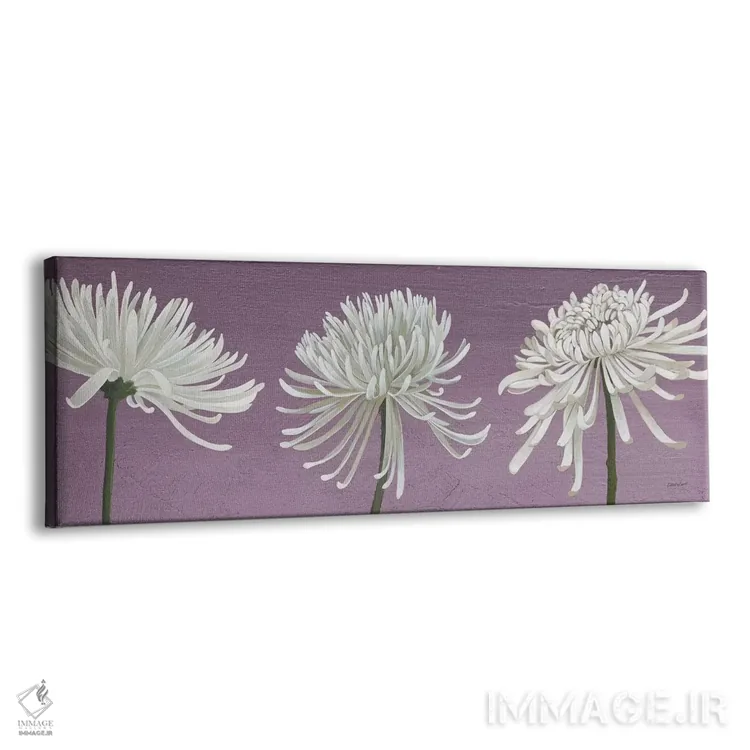 تابلو داوودیهای صبحگاهی و اسطوخودوس اثر کاترین لاول - نمای پرسپکتیو محصول