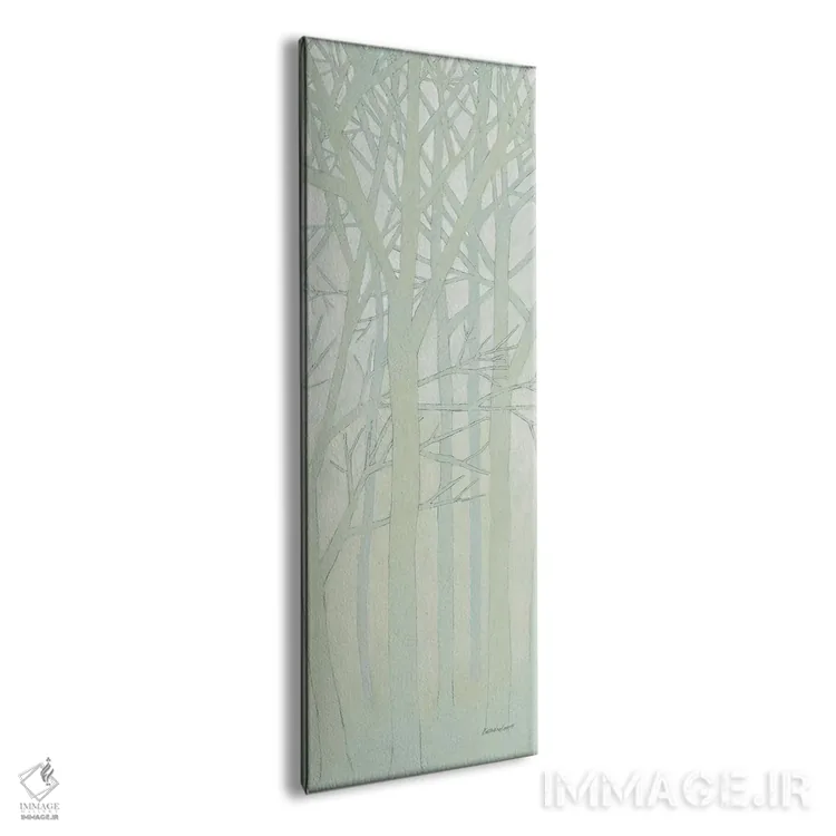 تابلو درختان بهاری ۲ اثر کاترین لاول - نمای پرسپکتیو محصول