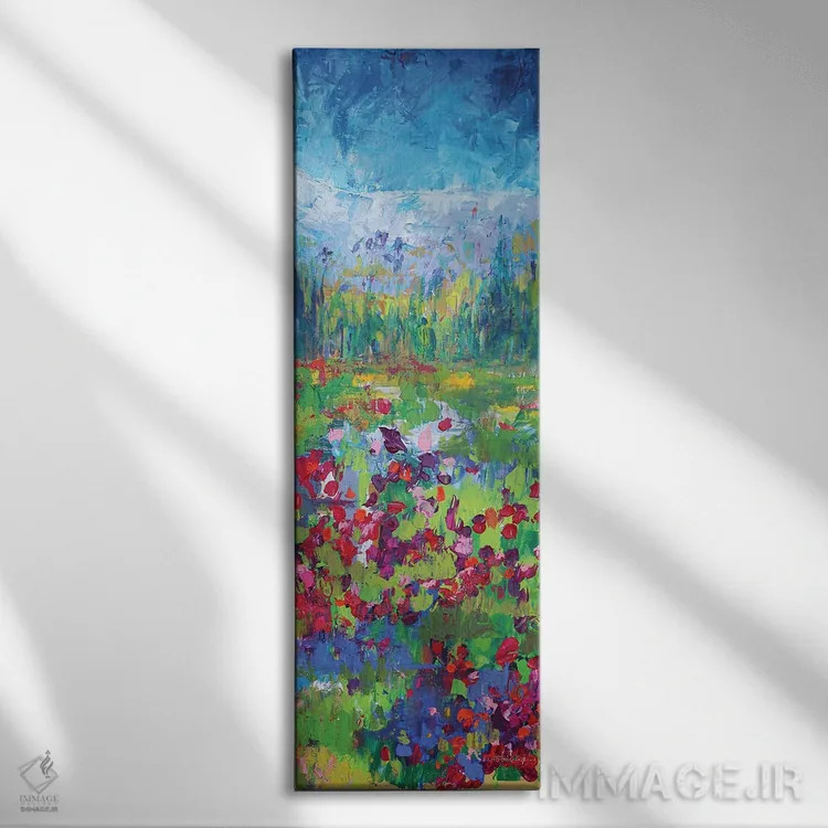 تابلو سه خواهر ۲ اثر کندون کریشنز (شرکت/استودیو هنری) - نمای روبهرو روی دیوار