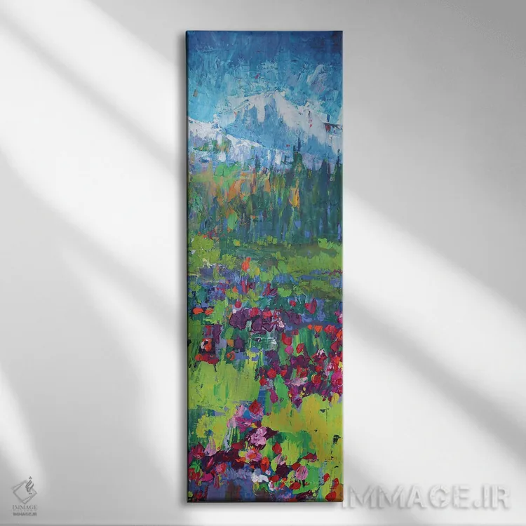 تابلو سه خواهر ۳ اثر کندون کریشنز (شرکت/استودیو هنری) - نمای روبهرو روی دیوار