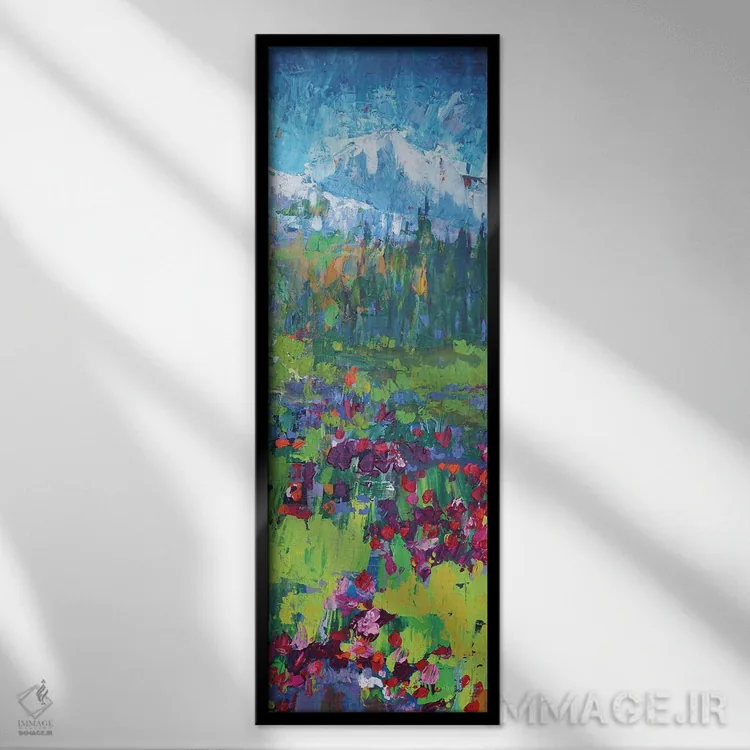 تابلو سه خواهر ۳ اثر کندون کریشنز (شرکت/استودیو هنری) - نمای قابدار مشکی