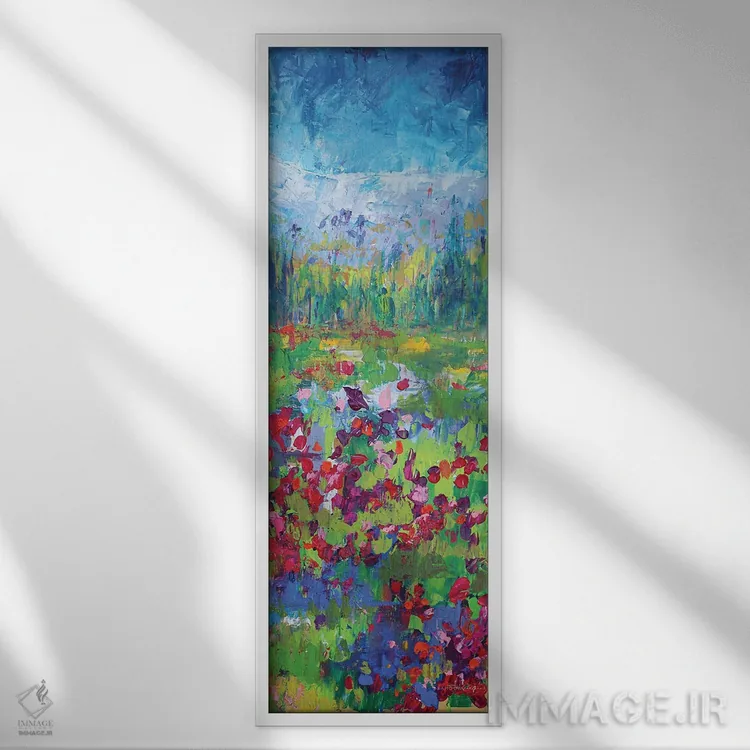 تابلو سه خواهر ۲ اثر کندون کریشنز (شرکت/استودیو هنری) - نمای قابدار سفید