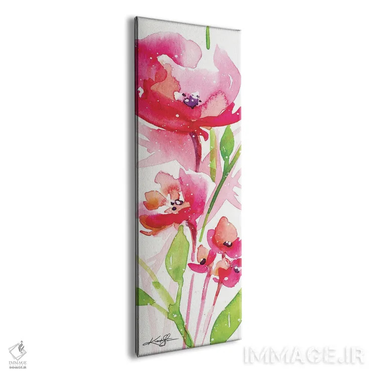 تابلو شکوفههای کوچولو پنجم اثر کتی مورتون استنیون - نمای پرسپکتیو محصول