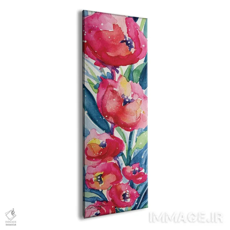 تابلو شکوفههای کوچولو چهارم اثر کتی مورتون استنیون - نمای پرسپکتیو محصول