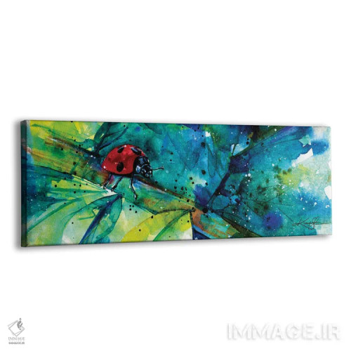 تابلو کفشدوزک اول اثر کتی مورتون استنیون - نمای پرسپکتیو محصول