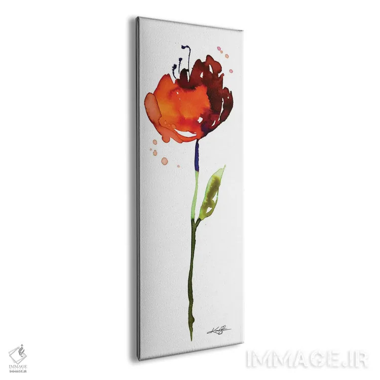 تابلو ذن گل چهارم اثر کتی مورتون استنیون - نمای پرسپکتیو محصول